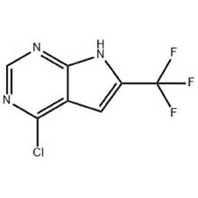 4-clor-6-(trifluormetil)-7H-pirolo[2,3-d]pirimidină Nr. CAS: 1830312-37-2